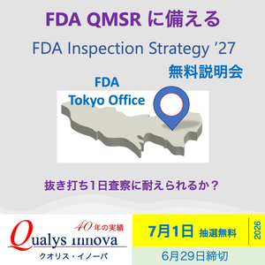 「FDA Inspection Strategy 